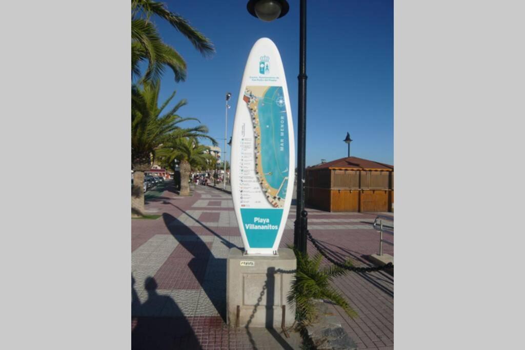 Piso En Primera Linea Con Wifi Y Vistas Al Mar Lo Pagán Buitenkant foto