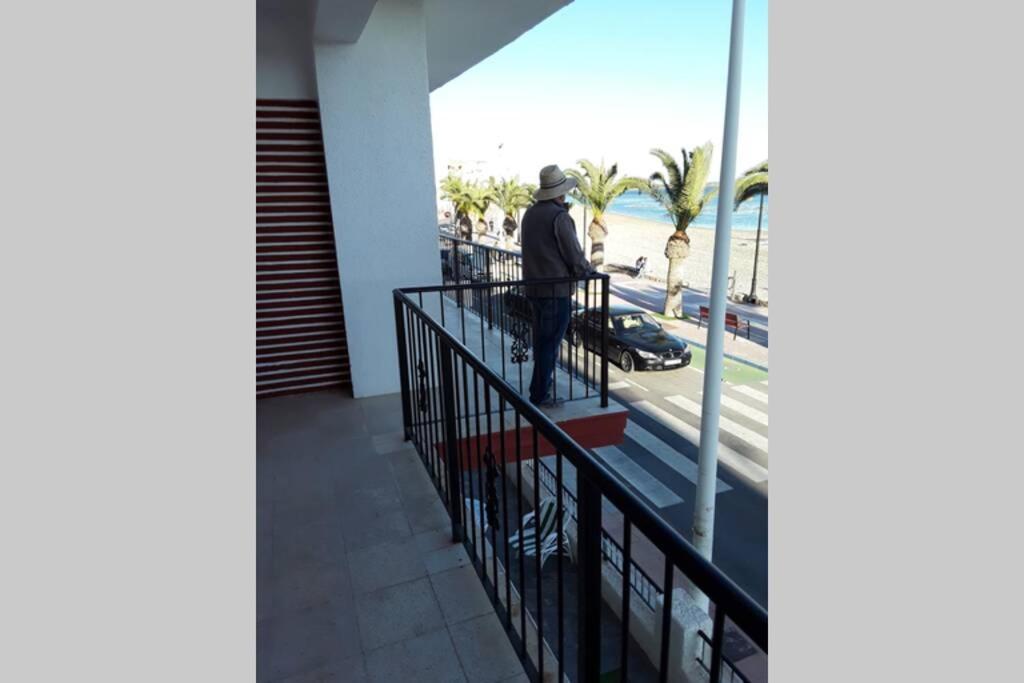 Piso En Primera Linea Con Wifi Y Vistas Al Mar Lo Pagán Buitenkant foto